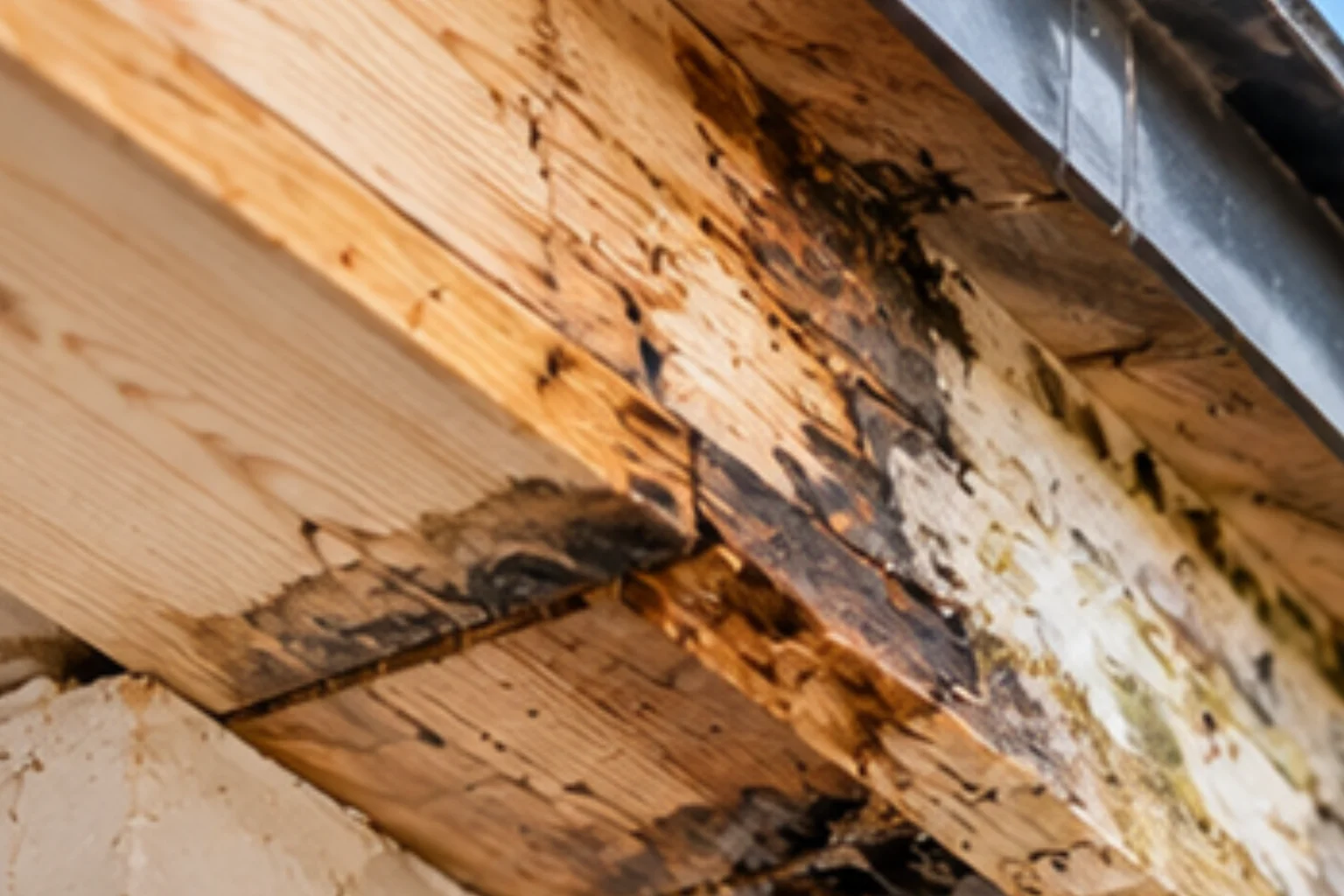 Moisture-damaged timber and wood preservation in Almería