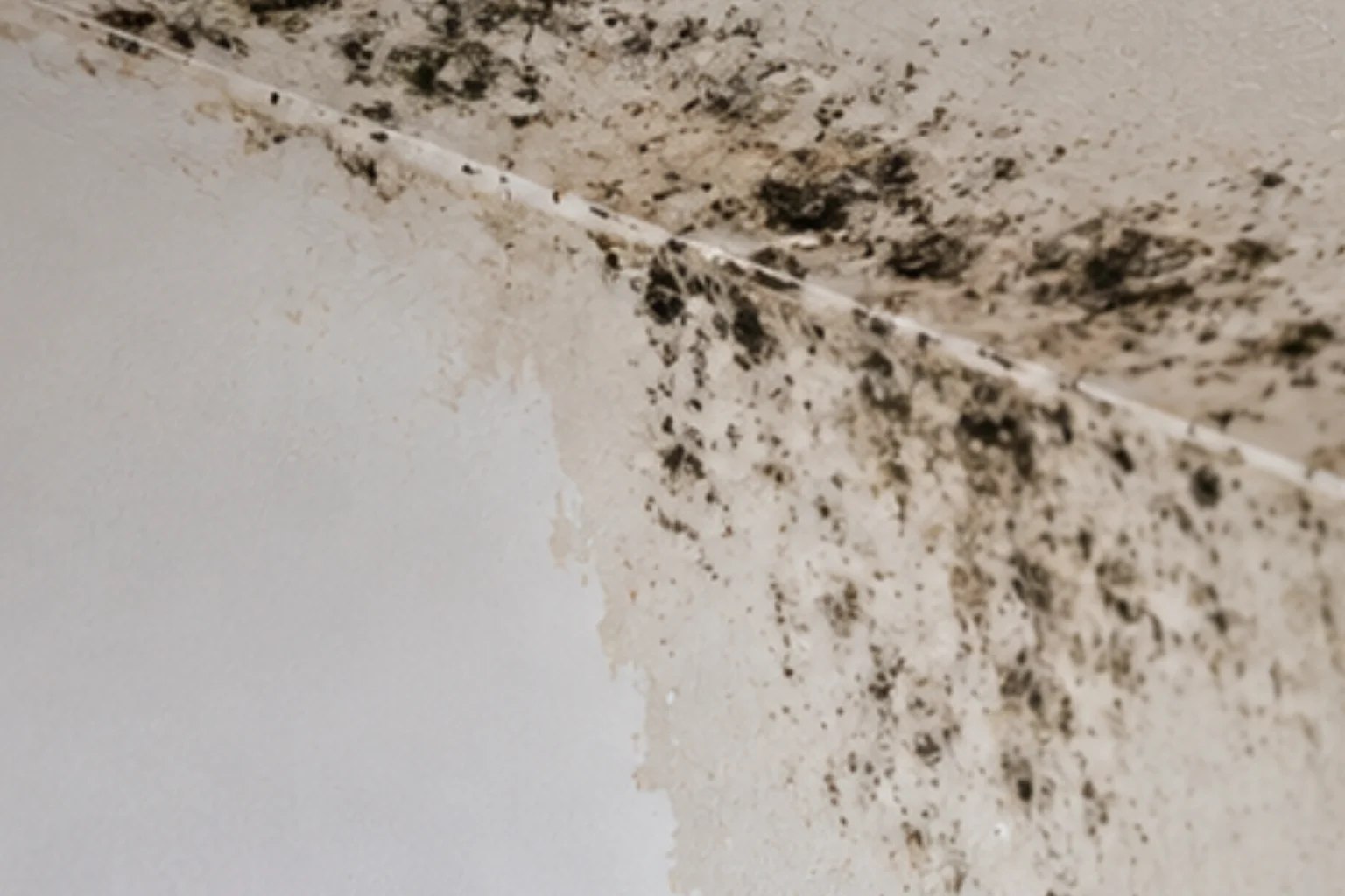 Recurring mould appearing on an interior surface