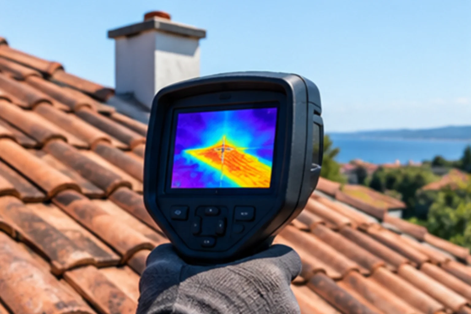 Roof leak detection