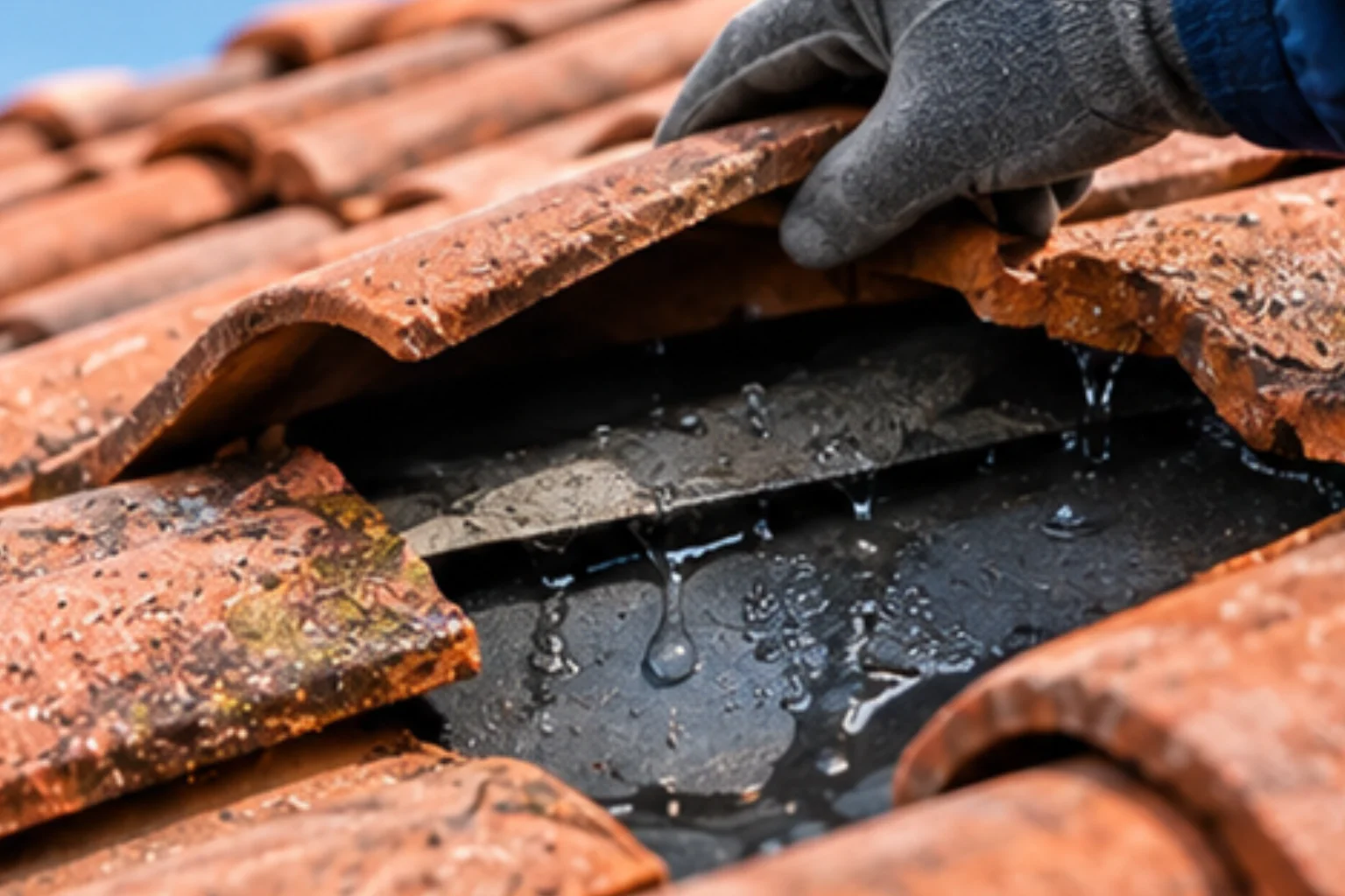 Roof leaks and water damage