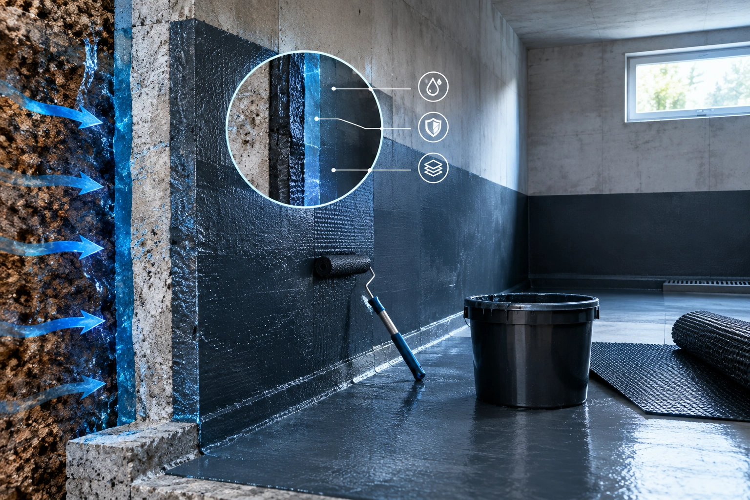 Tanking and waterproofing systems Almería