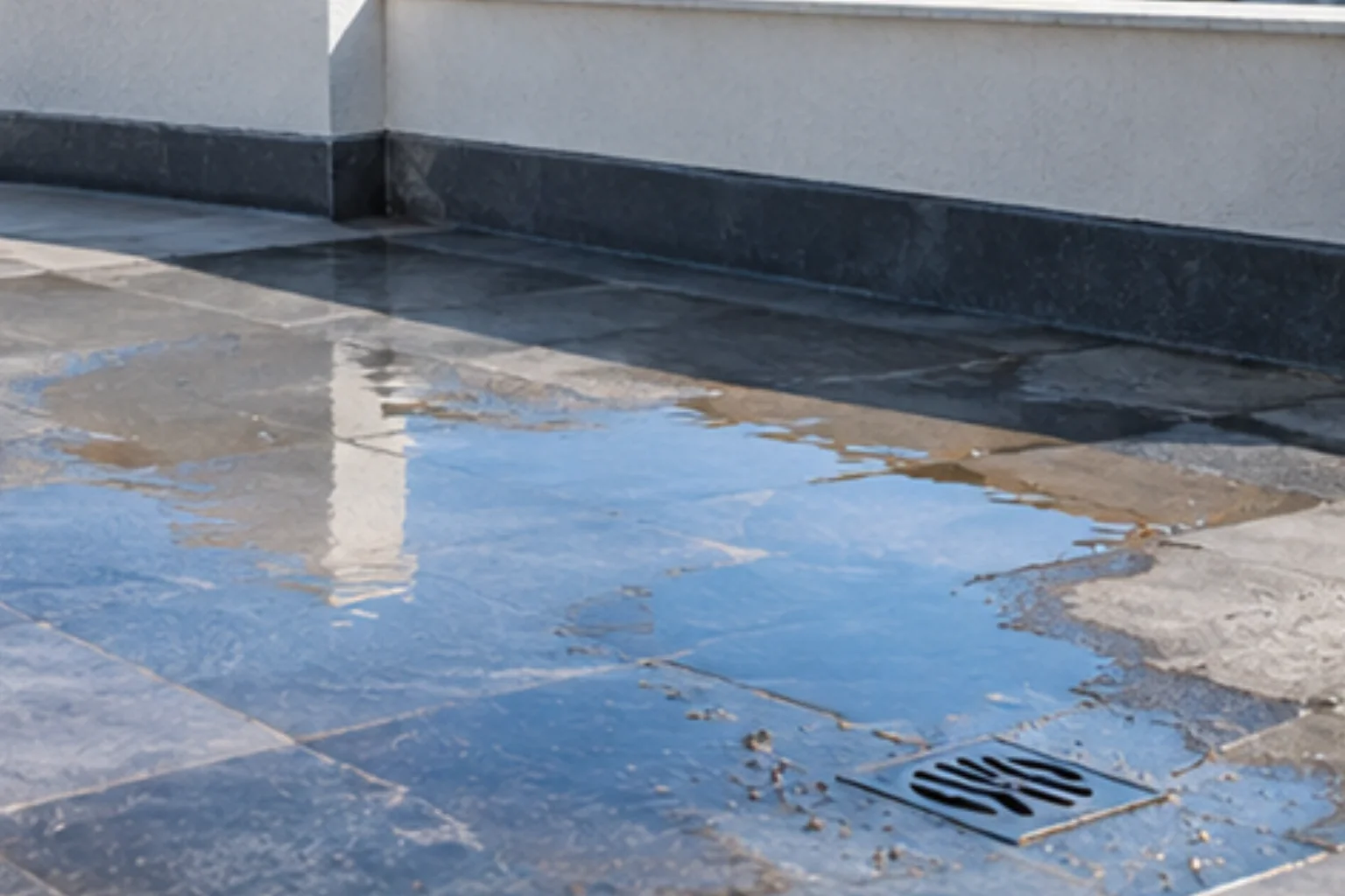Terrace leaks and waterproofing problems