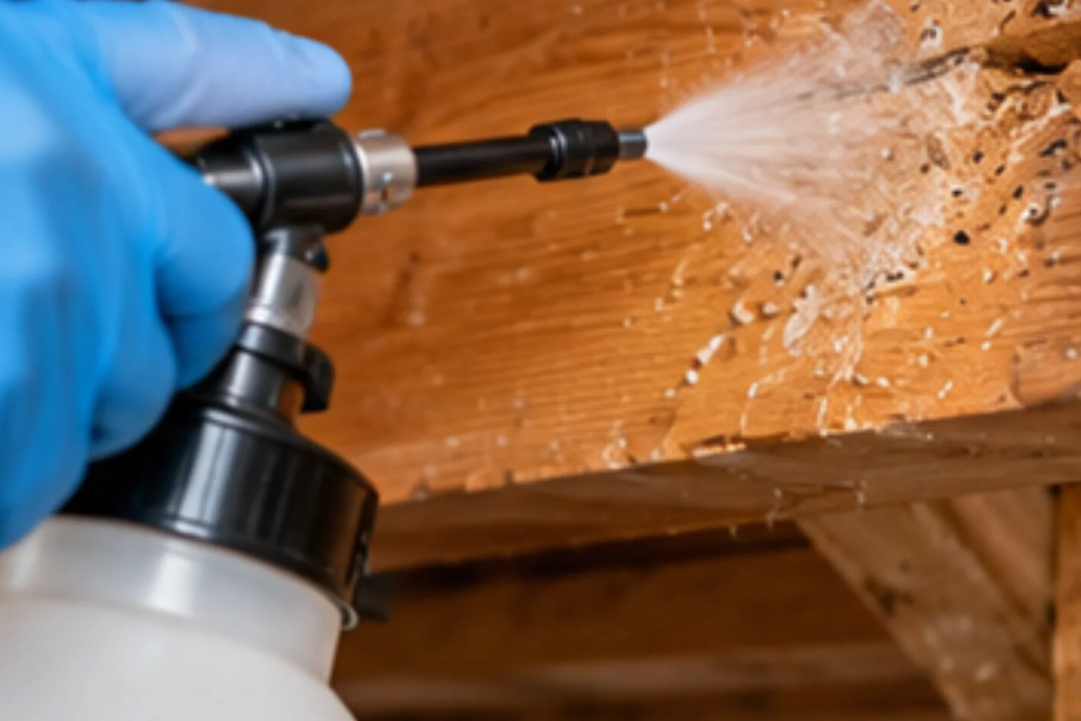 Woodworm treatment for timber in Almería